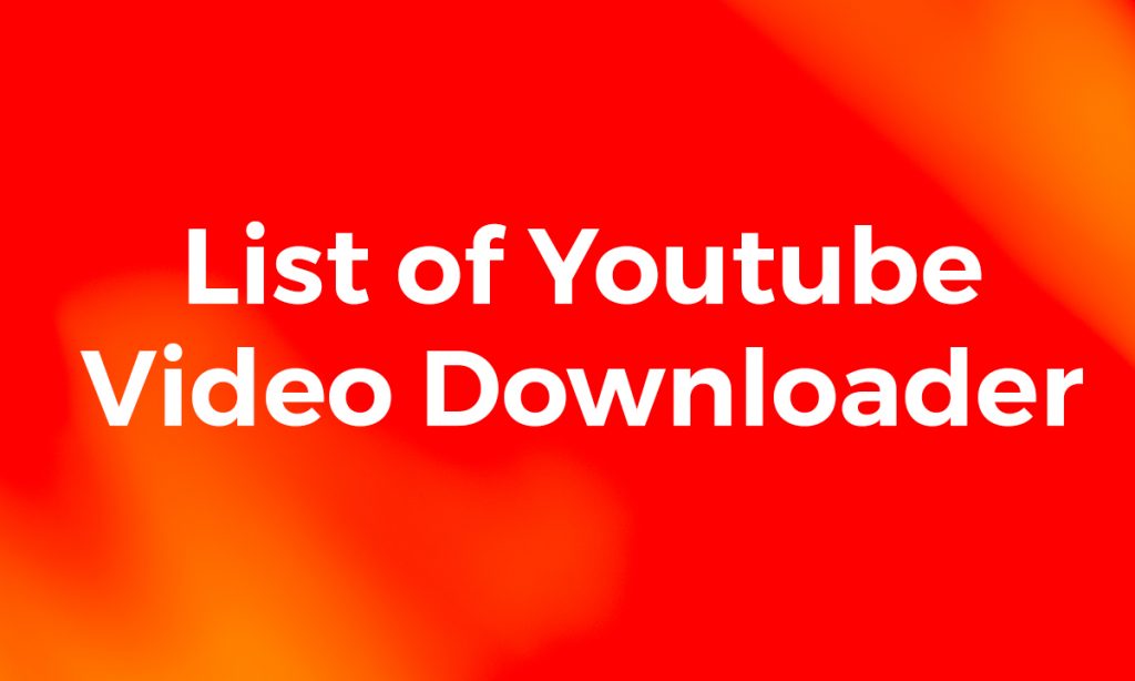 Youtube Video Downloader